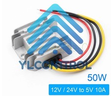 Voltage converter DC 12V / 24V to DC 5V 10A 50W step down converter NEW