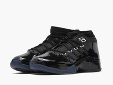 Air Jordan 17 Low Black Patent IV7640-001 Men...