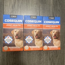 Lot Of 3 Cosequin Plus MSM Joint Health Supplement 120x3 Tablets Exp 2029