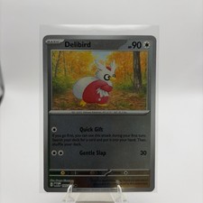 Delibird 105/132 Mega Evolution Reverse Holo Near Mint (NM) Pokemon TCG