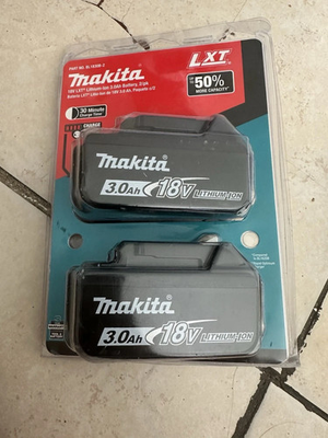 #ad Makita BL1830B 2 18V LXT Lithium‑Ion Battery Pack of 2 $90.00