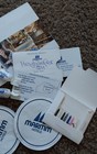 MARITIM HYOTELS (GERMANY) BROCHURE  CANDY  PAPER COASTERS SEWING KIT  DOOR KEY — photo 3
