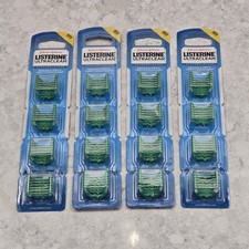 Lot Of 4 Packs Of Listerine Ultraclean Access Flosser Refill Heads Floss 28 ct