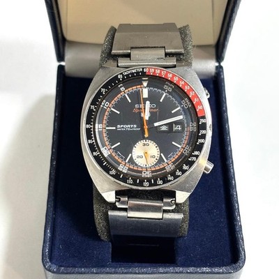 Seiko 5 Sports Speedtimer Ref 6139-6030 1970 Initial Model Used