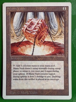 MTG Magic the Gathering - Mana Vault - Revised (3ED)