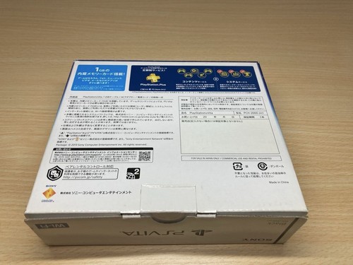 PSVita 2000 Black 4806 From Japan New Rare !