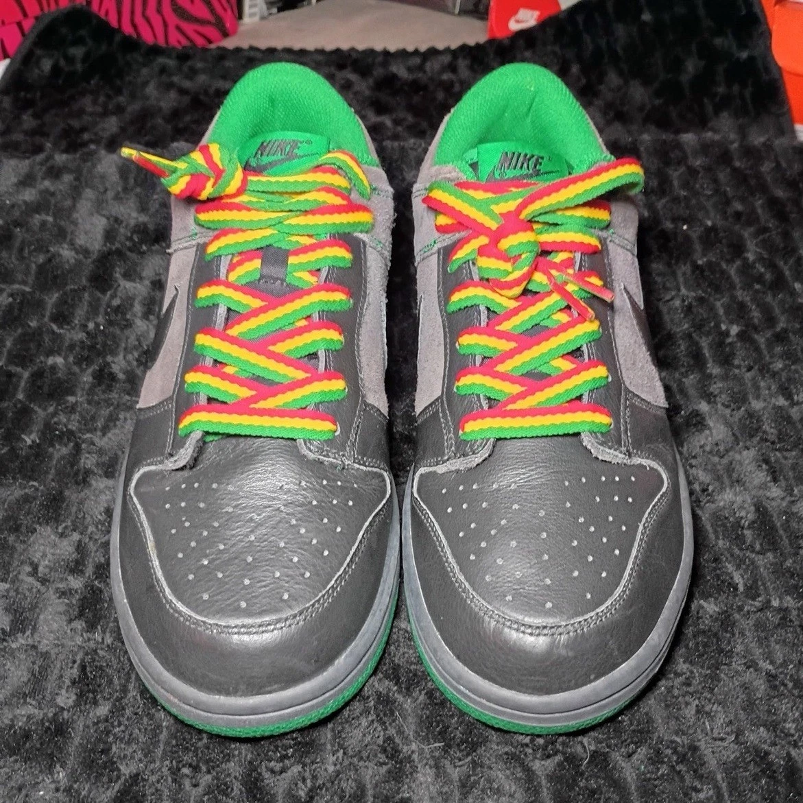 r*5様 Nike Dunk Low CL 'Rasta Pack 　28cm Nike Dunk CL Low Rasta Pack - Black Pine Green for Sale
