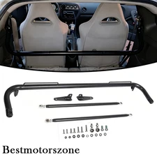 49" Stainless Steel Racing Safety Seat Belt Chassis Roll Harness Bar Kit Rod HOT