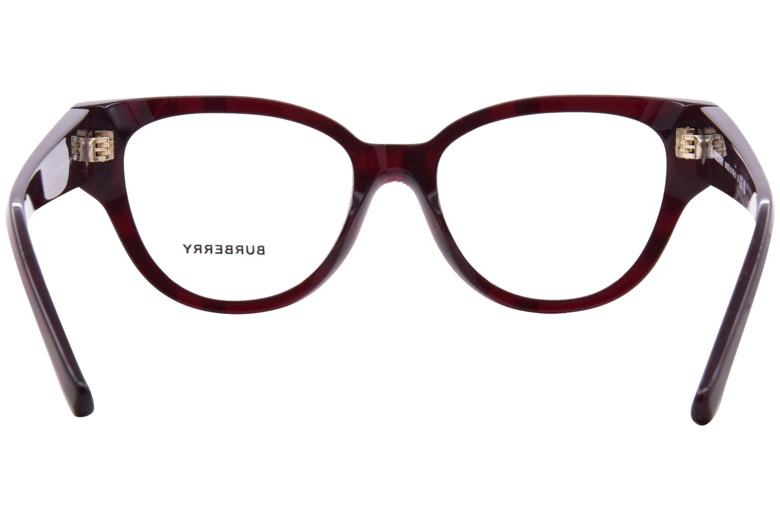 Burberry BE2421 4115 Eyeglasses Frame Women's Check Red Full Rim 51mm thumbnail 4