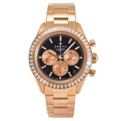 Zenith Chronomaster 22.3102.3600 / 21.M3100 Rose Gold Diamond 41.0mm #YKW117