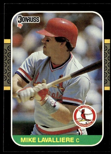 1987 Donruss Mike LaValliere Rookie St. Louis Cardinals #331 | eBay