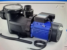 Aquastrong In Above Ground Pool Pump High Flow 1.5 HP 115V  8089GPH Single Speed