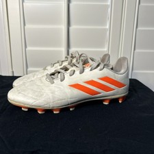 Size 5 Adidas Copa Pure.3 FG Junior Firm Ground Soccer Cleat Off White/Orange