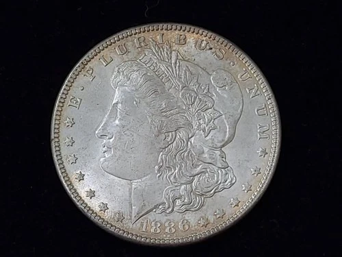 1886 Morgan Silver Dollar Uncirculated NICE!
