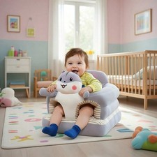Baby Sit Up Floor Seat Cartoon Sofa Chair Infant Support Seat Cushion