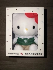 Hello Kitty x Starbucks Sanrio Collection Plush 2025 In Hand Free Shipping New!