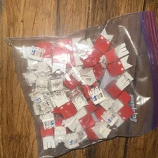 Panduit CJ688TGRD Mini-com, Lot Of 25pcs, Genuine Panduit In Very Good Condition