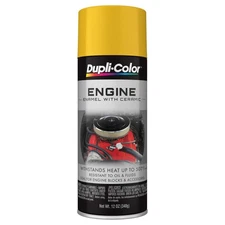 Dupli-Color DE1642 - Ceramic™ 12 fl. oz. Daytona Yellow Aerosol Engine Enamel