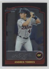 2003 Bowman Draft Chrome Andres Torres #BDP15 0f6