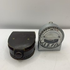 Vintage 1940 FR EM-1 Exposure Meter Japan w/ Case   Works Responds to Light Rare