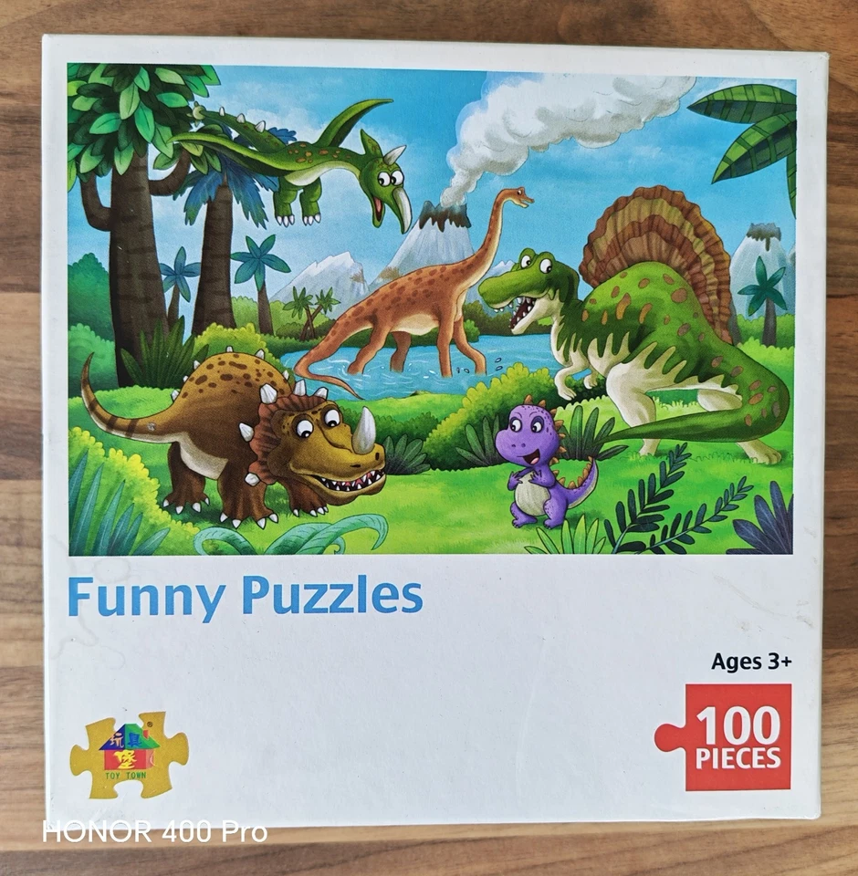 Dinosaur Jigsaw Puzzle 100 Pieces - Image 1 of 1