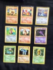 Pokemon Cards: Shadowless Base Set 53 Card Non-Holo Lot