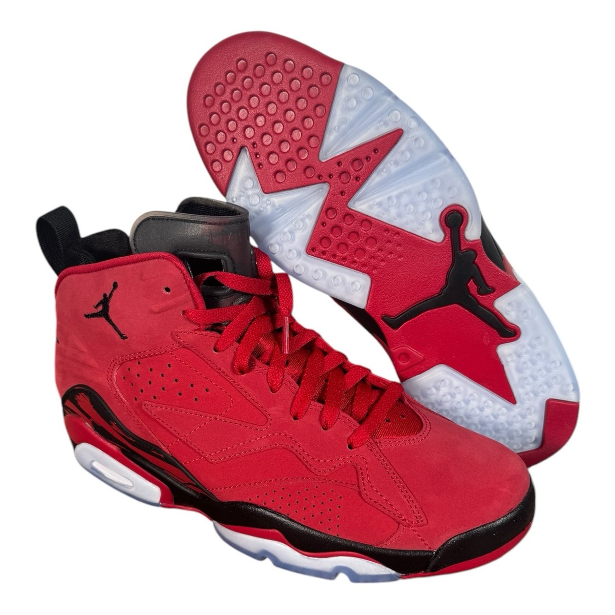 Nike Air Jordan MVP Shoes Gym Red Black 
