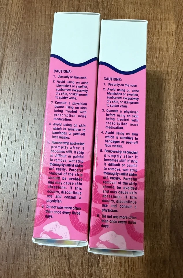 Biore The Original  Deep Cleansing Pore Strips 6 Nose Strips New - Image 4 of 4