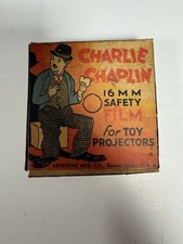 Vintage Charlie Chaplin 16mm Safety Film 25 Feet For Toy Projectors Keystone