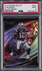 2019 PANINI SELECT SILVER PRIZM #201 TOM BRADY PSA 9