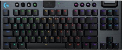 Logitech G915 X Lightspeed TKL Wireless Gaming Keyboard Black Illuminated QWERTY