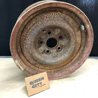 1965 66 67 68 69 Ford 15x5-1/2 Kelsey Hayes Steel wheel disc brake Mustang++