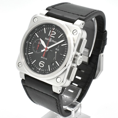Bell \u0026 Ross BR03-94 Black Steel 