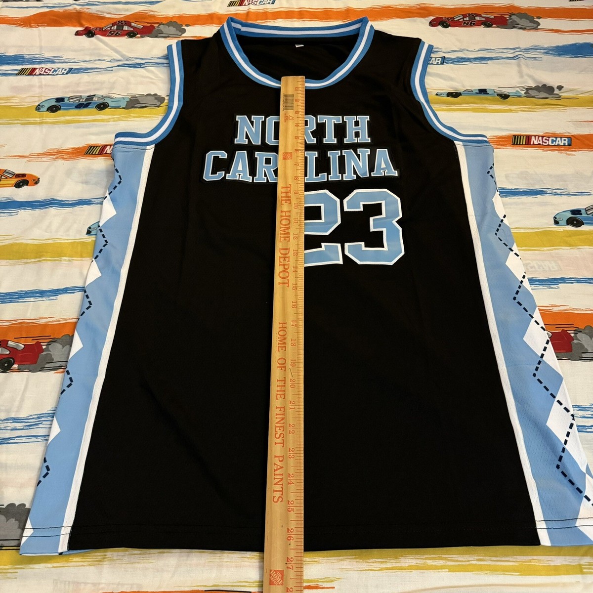 Retro Vintage UNC University Of North Carolina #23 Michael Jordan