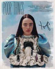 YORGOS LANTHIMOS signed autograph 20x25cm POOR THINGS in person autograph COA