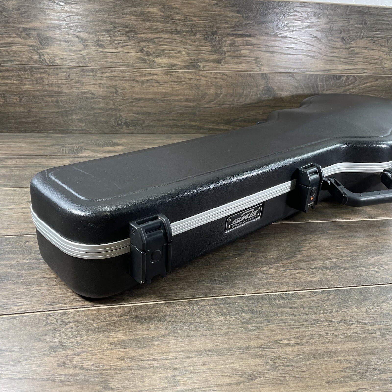 SKB Guitar Case Black Thin Body SemiHollow TSA Latch Travel w/KeysREAD eBay