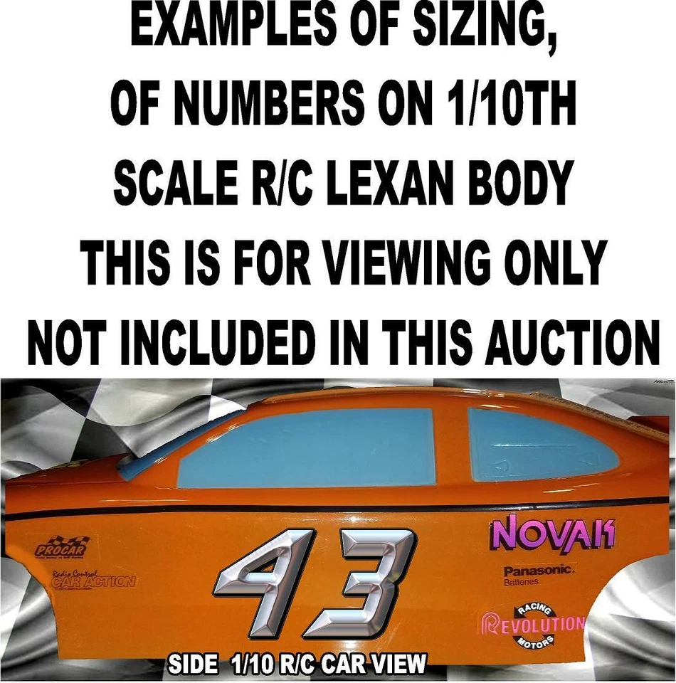 Descuento Cromo Plata con Blanco y Negro #4 R/C Caja L Foto 3 de 4