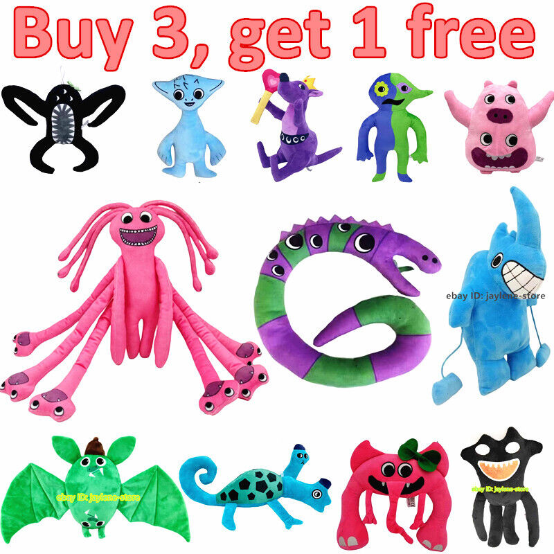 Garten of Banban Plush Characters Kids Game Monster Stuffed Plushies Doll  Toys