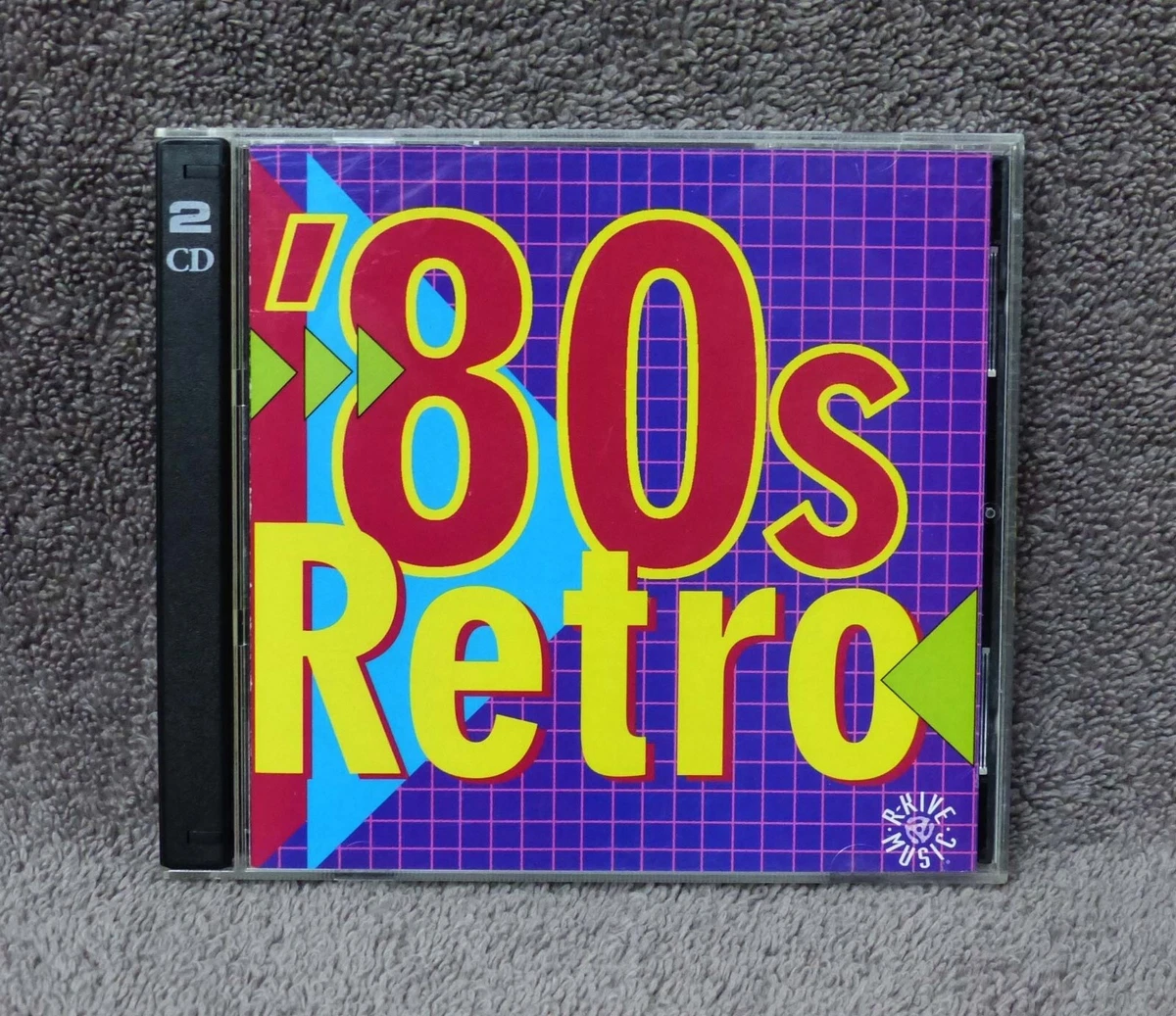80s Retro 2 CD Disk Set Various Artist Rock Pop 1996 Westwood Warner OPCD 3536