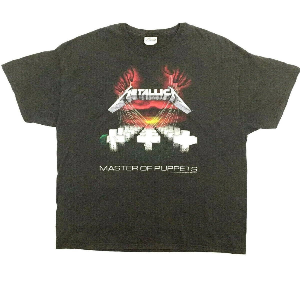Metallica Master Of Puppets T-Shirt 2007 2-Sided Tour Concert
