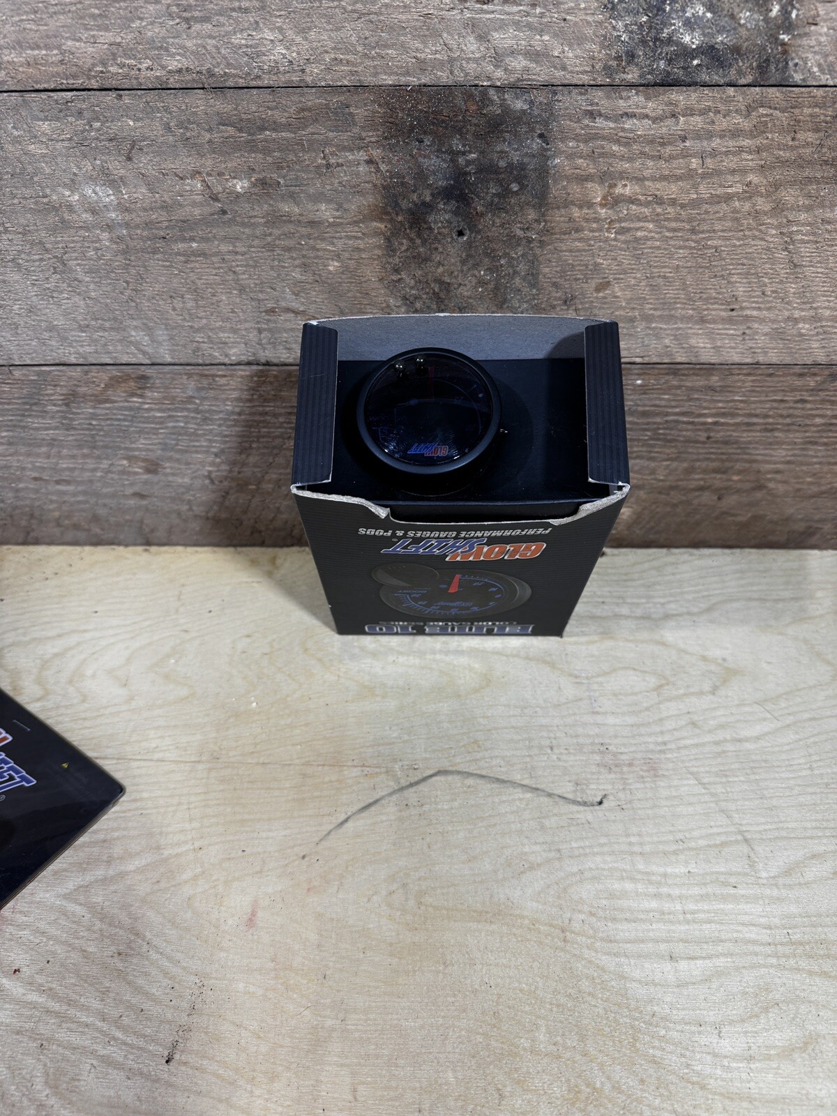 GlowShift Elite 10 Color 0-30 PSI Turbo Boost Gauge Meter W/ Housing