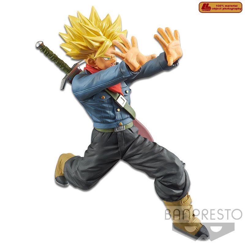 Anime Dragon Ball Z Super Saiyan Future Trunks Galick Gun Figure Statue