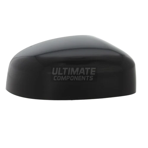 Ford Focus Mk2 Hatchback 2008-2011 Wing Mirror Cover Cap Case Black Drivers Side