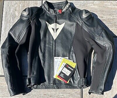 Dainese Motorcycle Jacket Leather Size EU 50 USA 40 1533624 Dainese Motorcycle Jacket Leather Size EU 50 USA 40 1533624