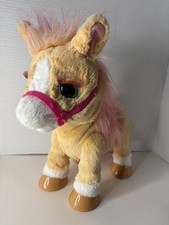 FurReal Cinnamon My Stylin Pony Interactive Plush Horse Hasbro 14" Tested Works