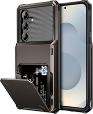 Samsung Galaxy S25 Case Wallet with Card Holder Dual Layer Heavy Duty Shockproof