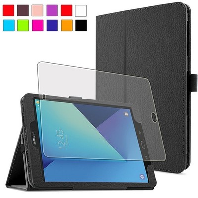 Schutzhülle + 9H Panzerfolie Glas für Samsung Galaxy Tab S3 9.7 (T820) 2017 -2