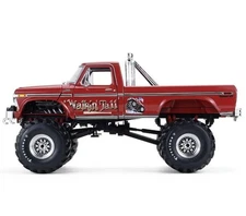 1979 FORD F-250 MONSTER TRUCK WALKIN' TALL 66" TIRES RED 1:18 SCALE BY GREENLIGH