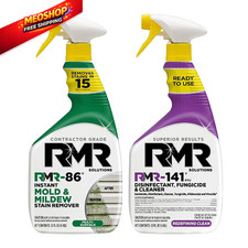 RMR Brands DIY Mold & Stain Remover Bundle, Complete 32 Fl Oz (Pack of 2)  1.19 per fl oz