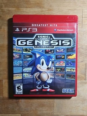 Sonic's Ultimate Genesis Collection PS3 (Sony PlayStation 3 2009) CIB Clean 